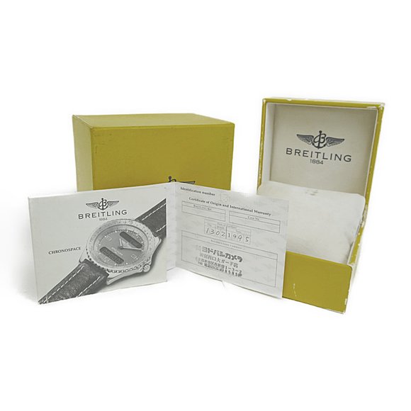 Polished BREITLING Chronospace Steel Quartz Mens Watch A56012.1 BF560578 - Picture 6 of 9